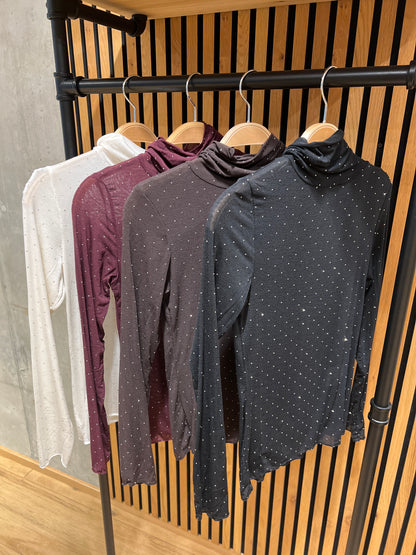 Shirt Rolli "Selena mit Glitzersteinen" versch. Farben