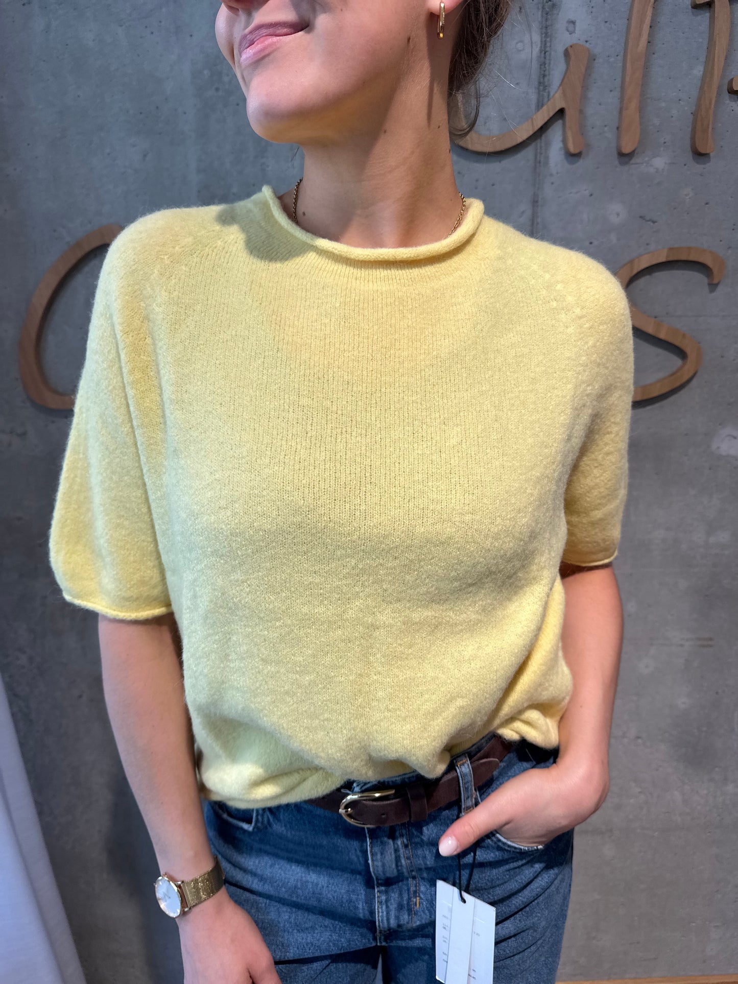 Pulli "Priscilla halbarm" - Versch. Farben