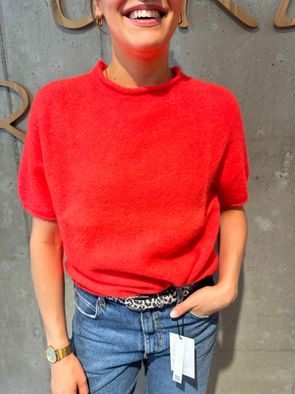 Pulli "Priscilla halbarm" - Versch. Farben