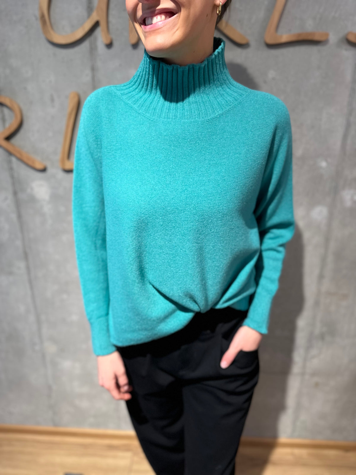 MG Pulli "Mabel Stehkragen" versch. Farben