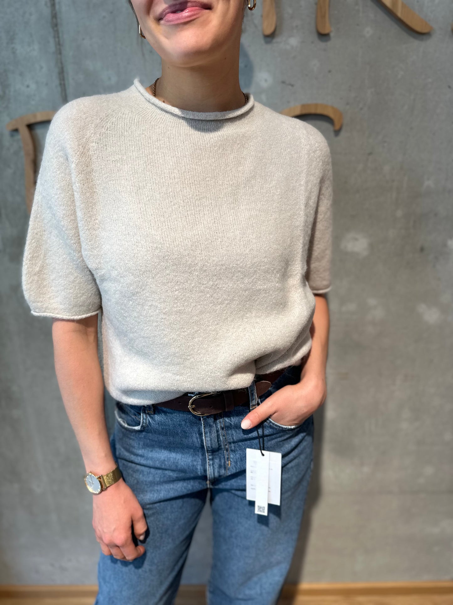 Pulli "Priscilla halbarm" - Versch. Farben