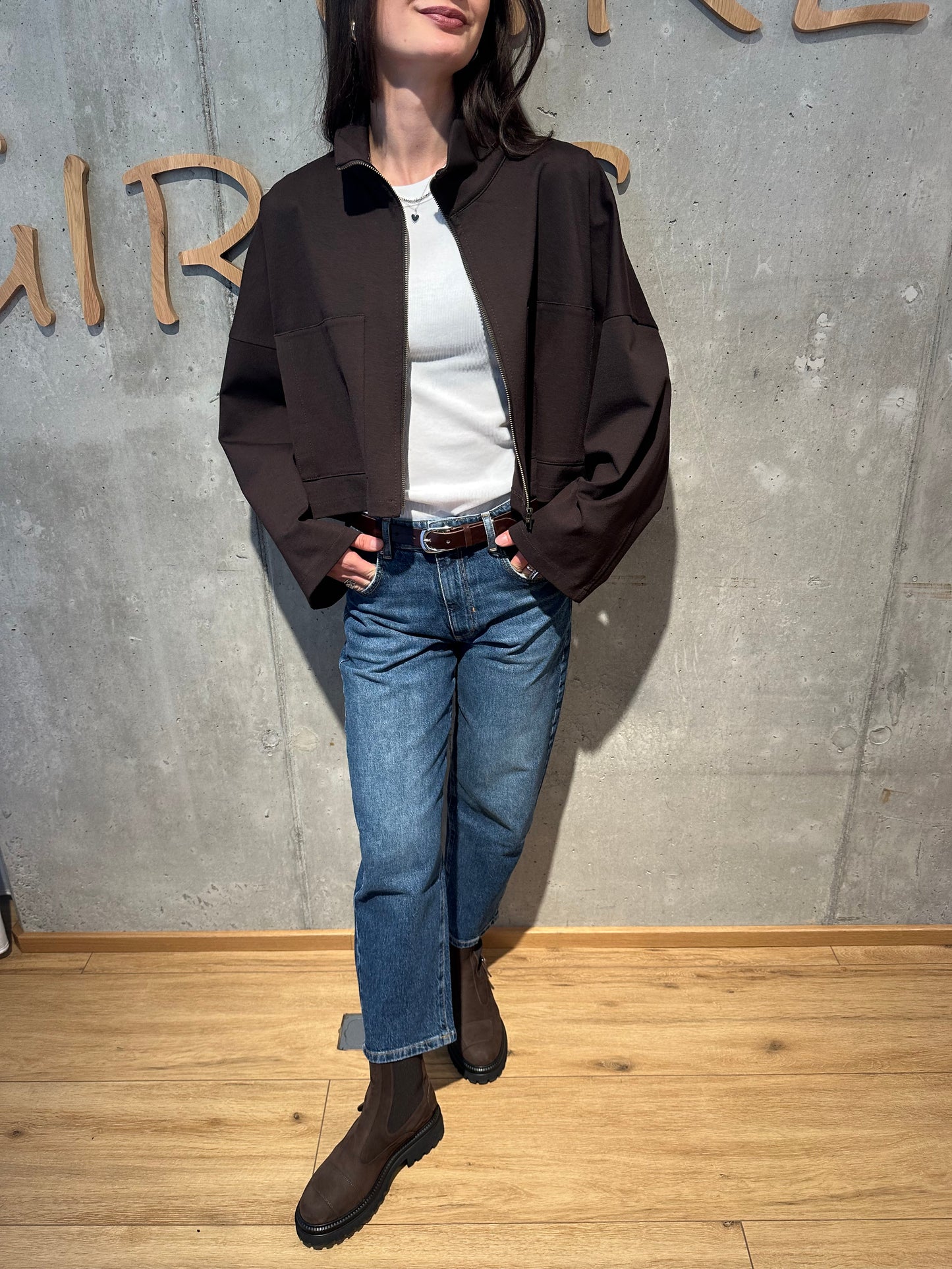 Drykorn-Jacke "ELSTOW" Dunkelbraun