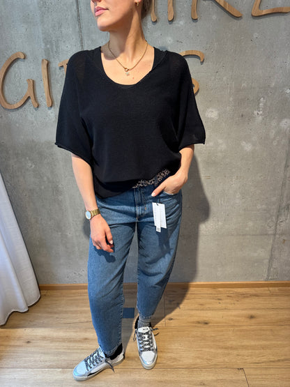 Pulli "Philine V-Neck 1/2arm" - Versch. Farben