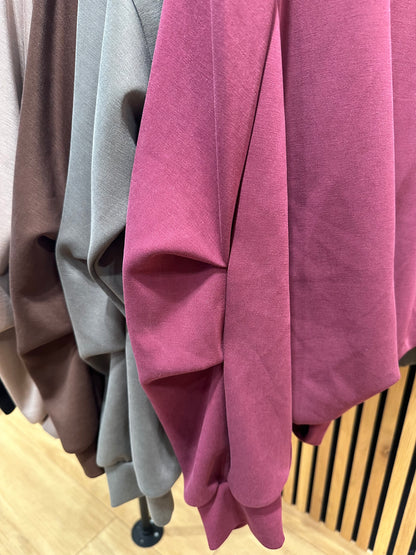 Sweater "Susi mit Armraffung" - Versch. Farben