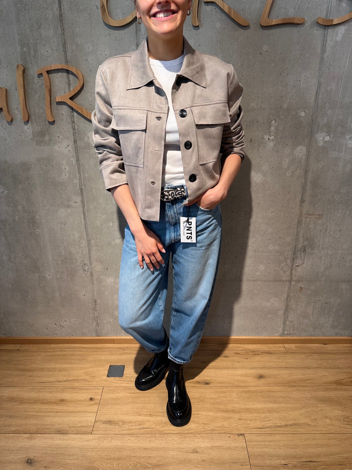 PNTS-Jeans "05_THE O SHAPE"Hellblau