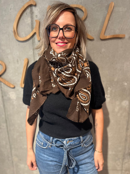 Schal "Anya Paisleymuster" - Versch. Farben