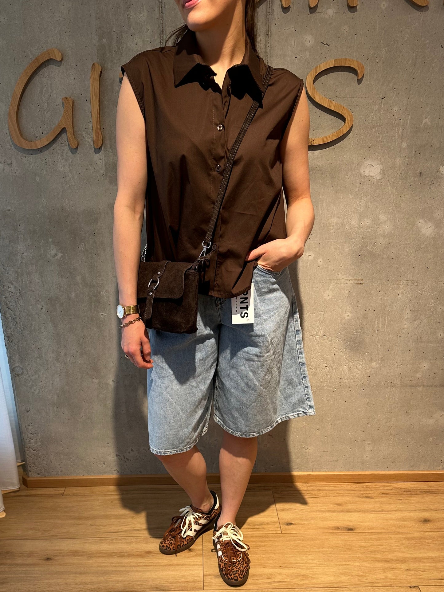 Bluse "Babette ärmellos" - Versch. Farben