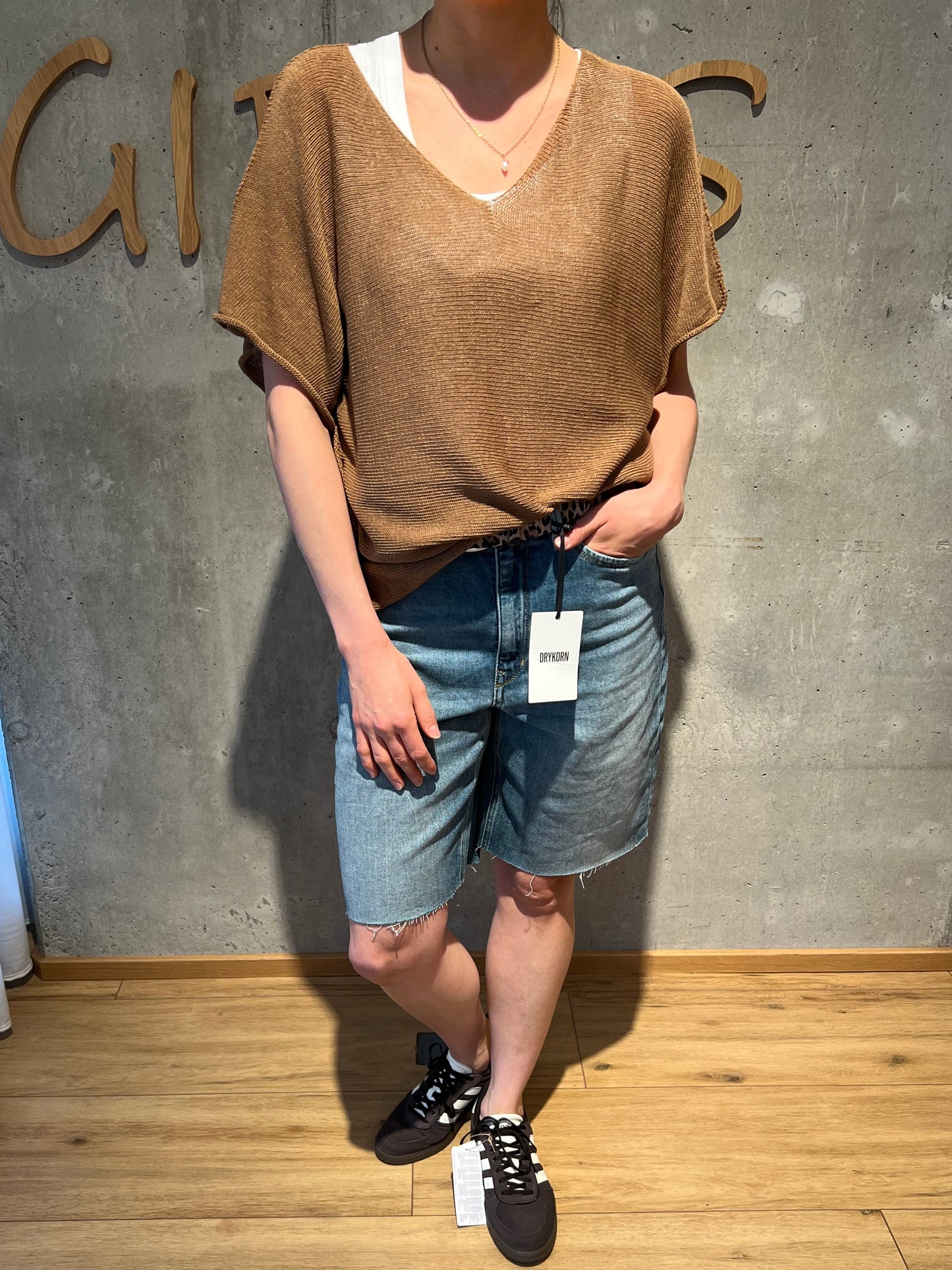 Pulli "Philine V-Neck 1/2arm" - Versch. Farben