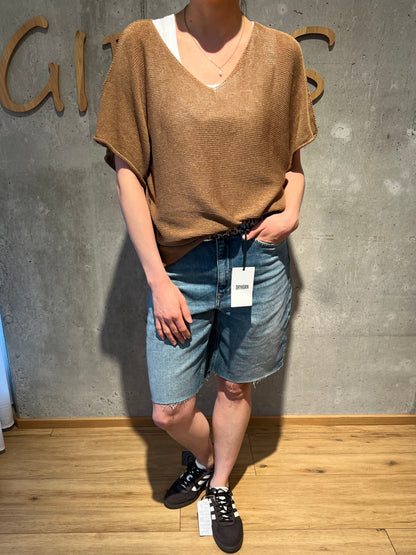 Pulli "Philine V-Neck 1/2arm" - Versch. Farben