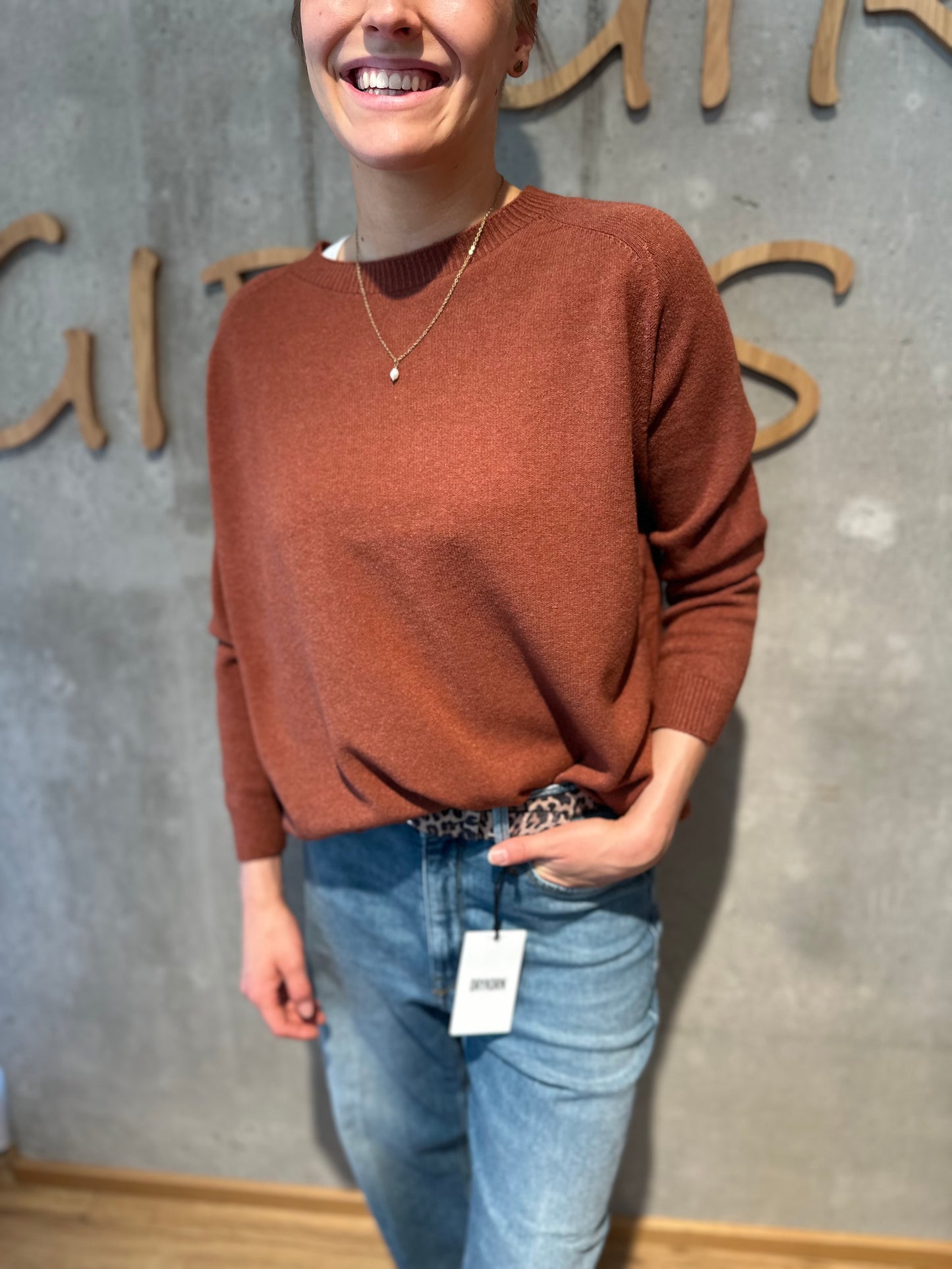 MG-Pulli "Miri rundhals weit" - Versch. Farben