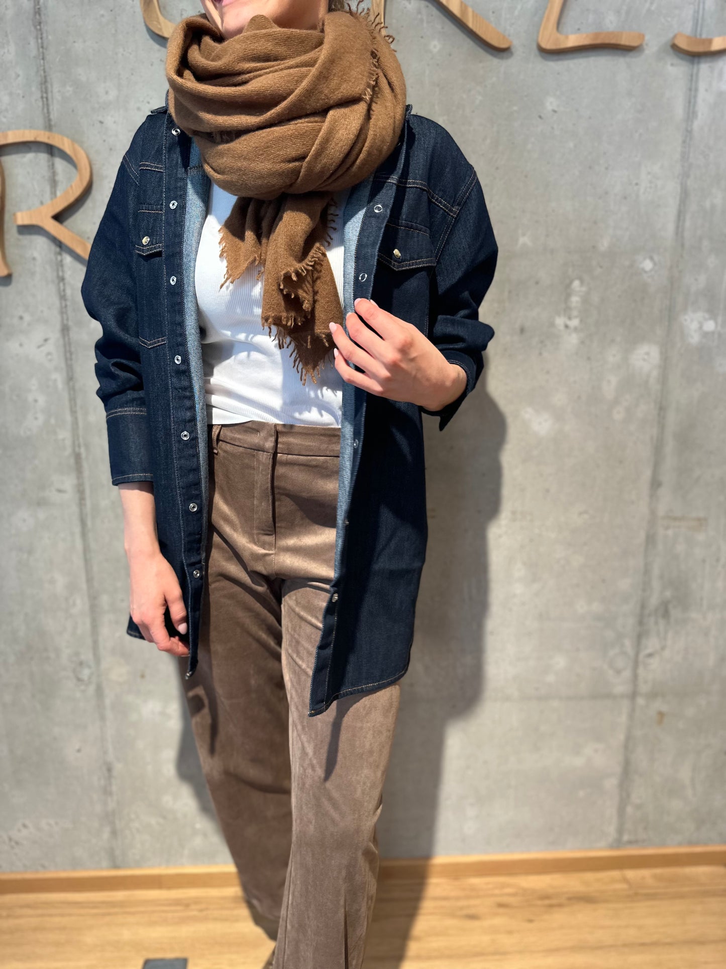 Cambio-Hose "Odelia" Dark earth