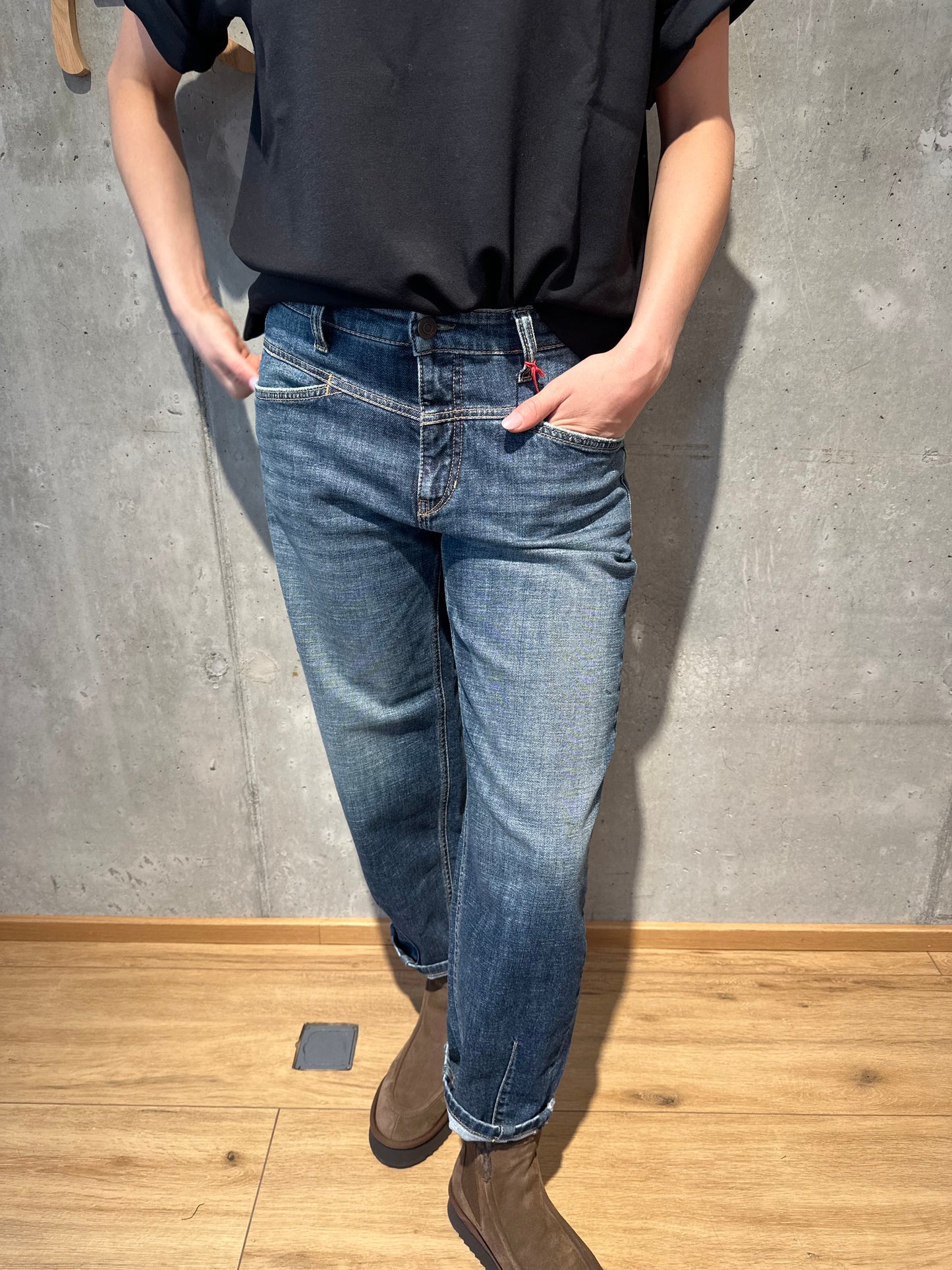 Cambio-Jeans "Elin" Rustic Dark