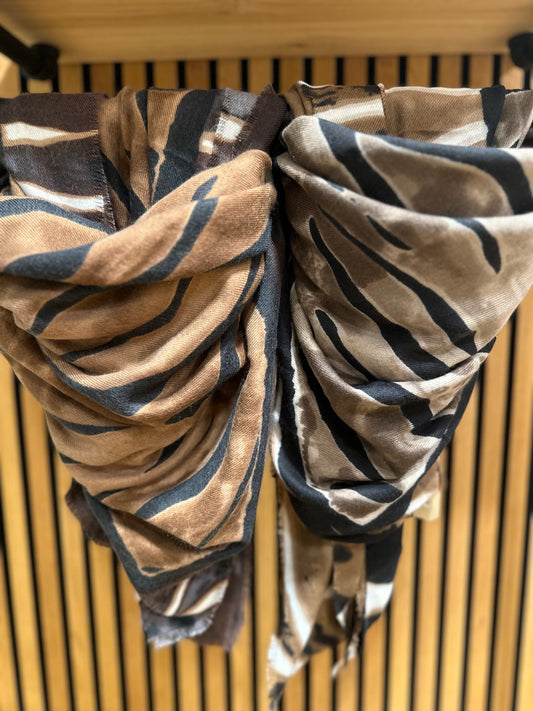 Schal "Alessia Zebra" - Versch. Farben