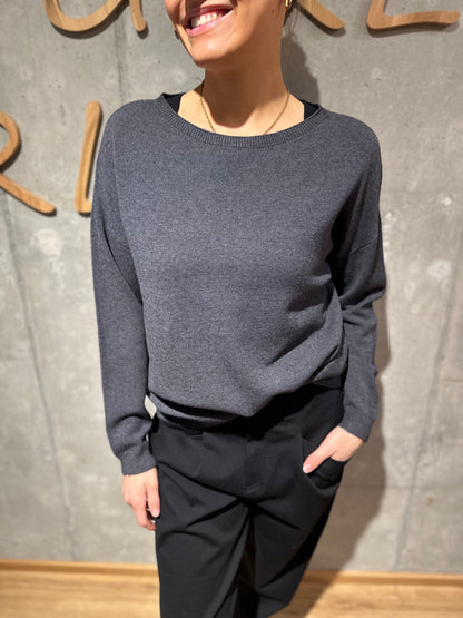MG-Pulli "Mara Rundhals" - Versch. Farben