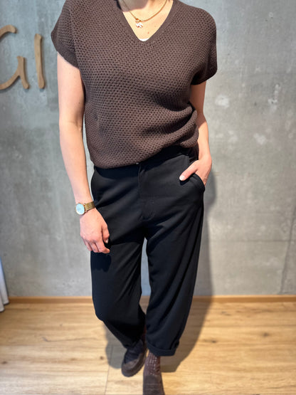 Pullunder "Pia Lochmuster V-Neck" - Versch. Farben