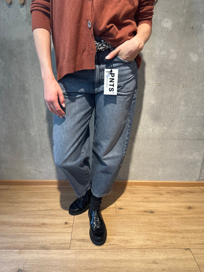 PNTS-Jeans "05_THE O SHAPE 06" Washed Grey
