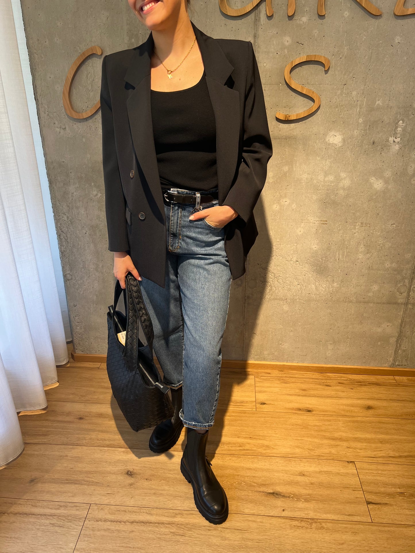 Jeans "05_THE O SHAPE 23" Mittelblau