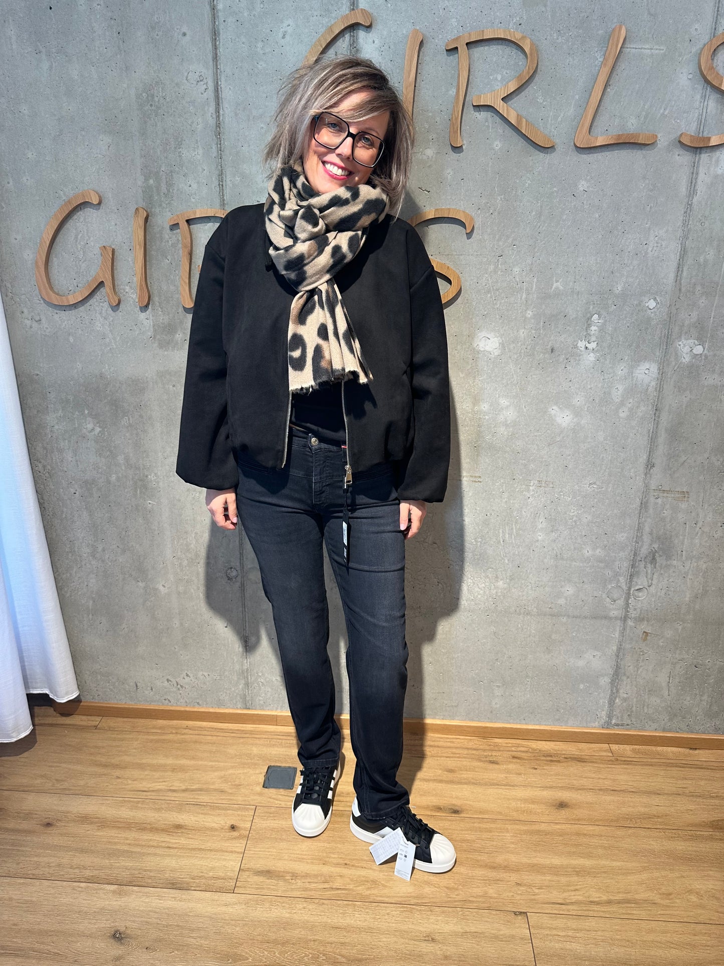 Cambio-Jeans "Pearlie" Schwarz used