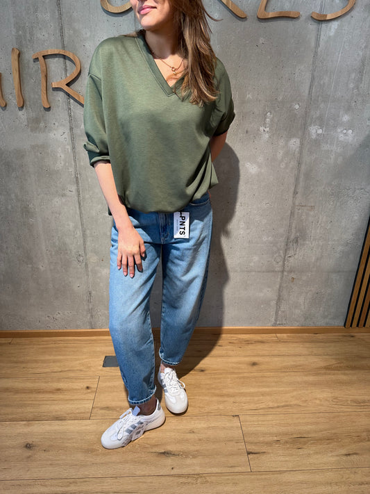 Shirt "Silia V-Neck" - Versch. Farben