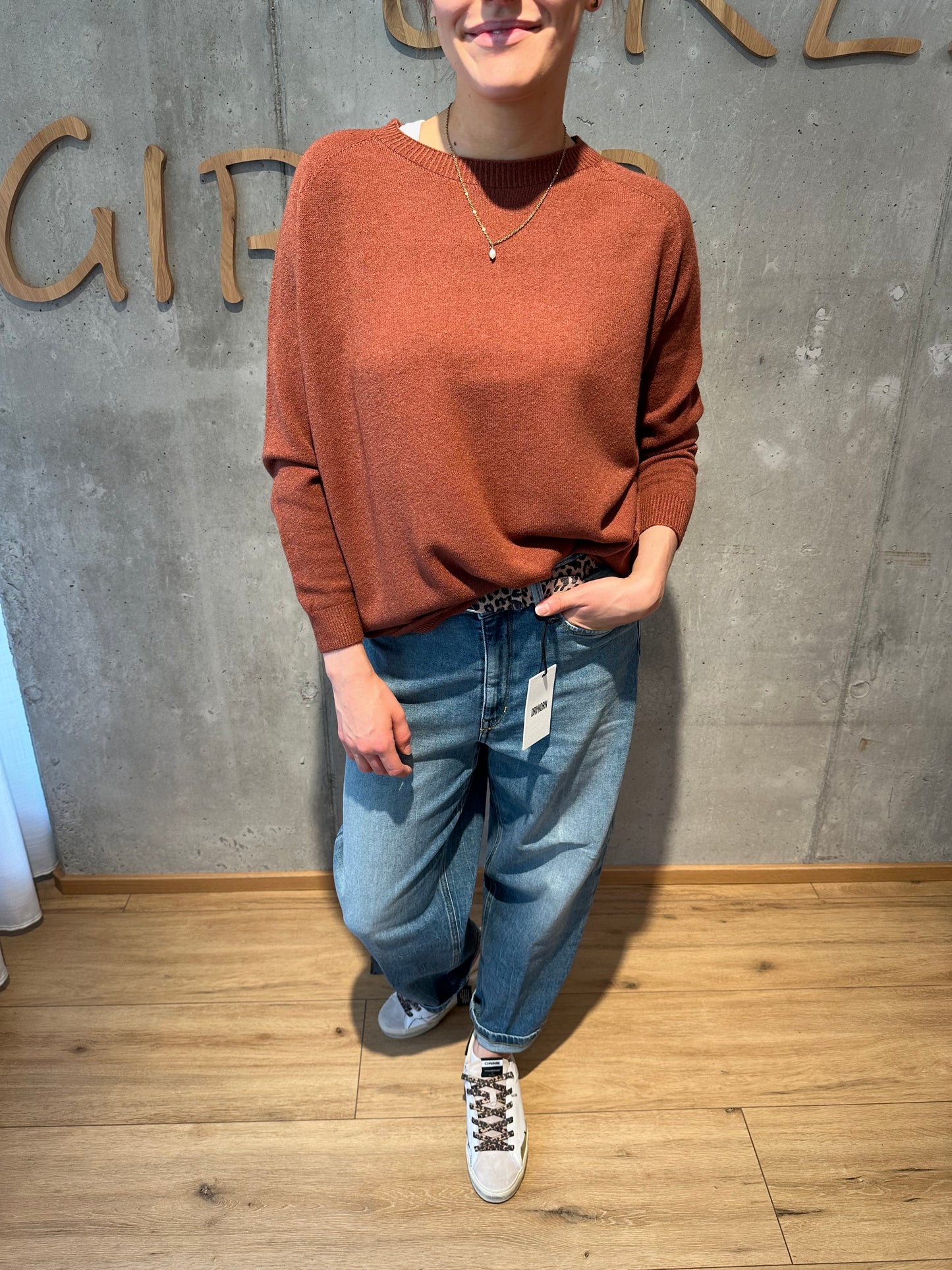 MG-Pulli "Miri rundhals weit" - Versch. Farben