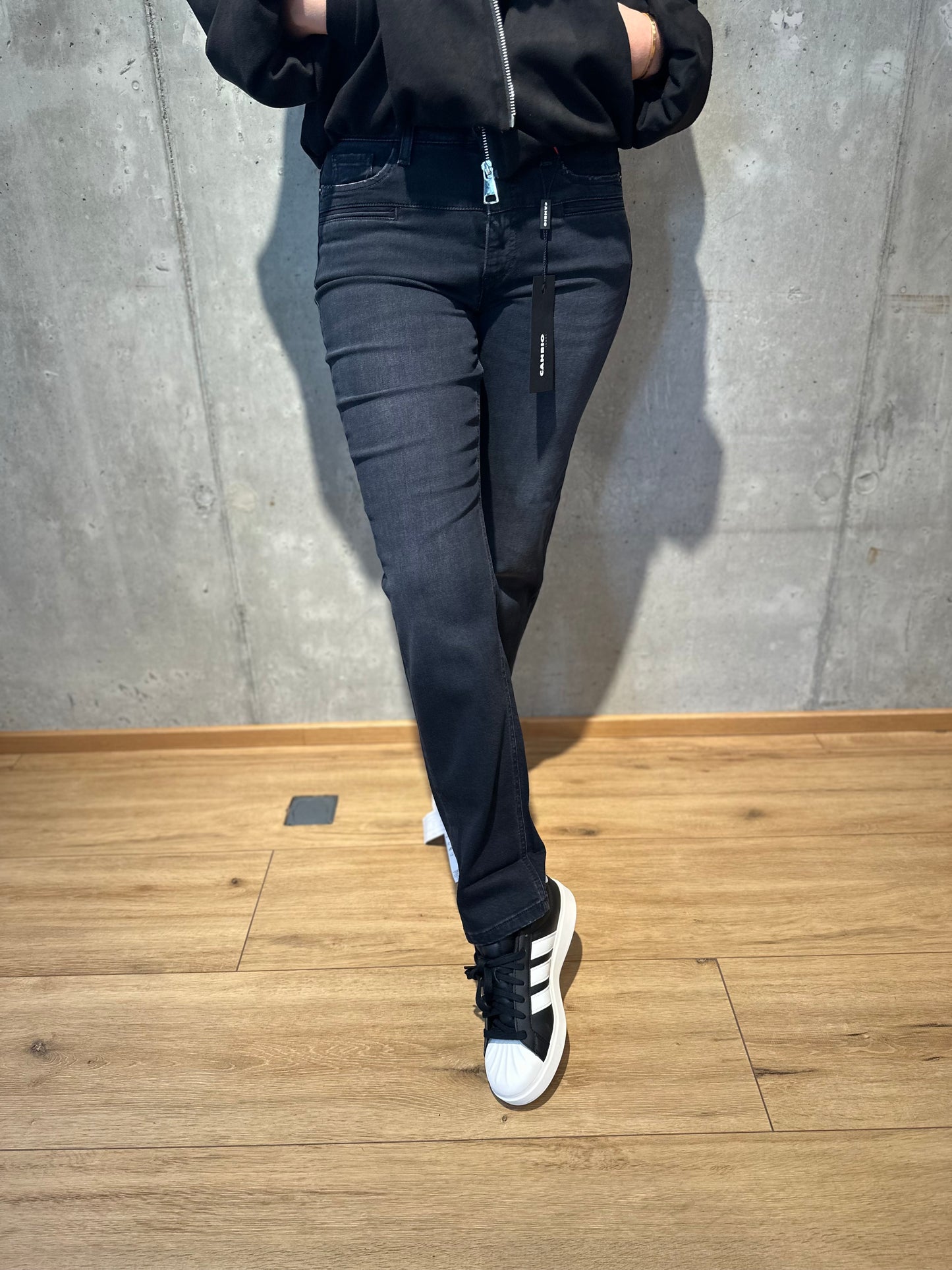 Cambio-Jeans "Pearlie" Schwarz used