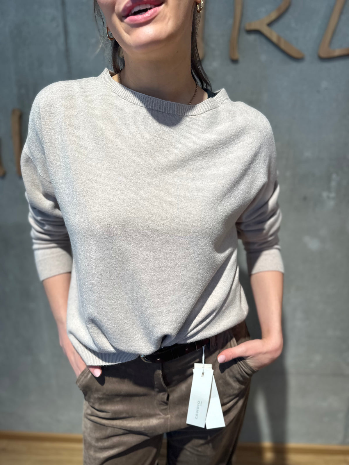MG-Pulli "Mara Rundhals" - Versch. Farben