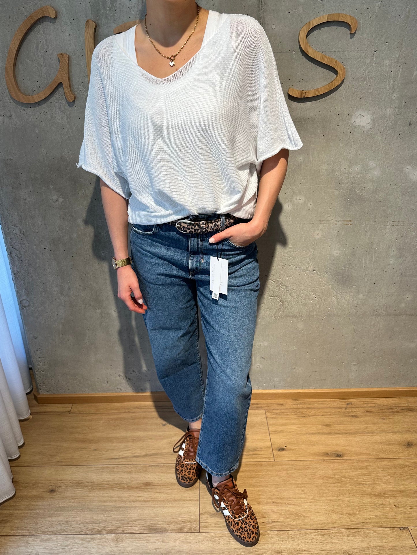Jeans "05_THE O SHAPE 25" Mittelblau