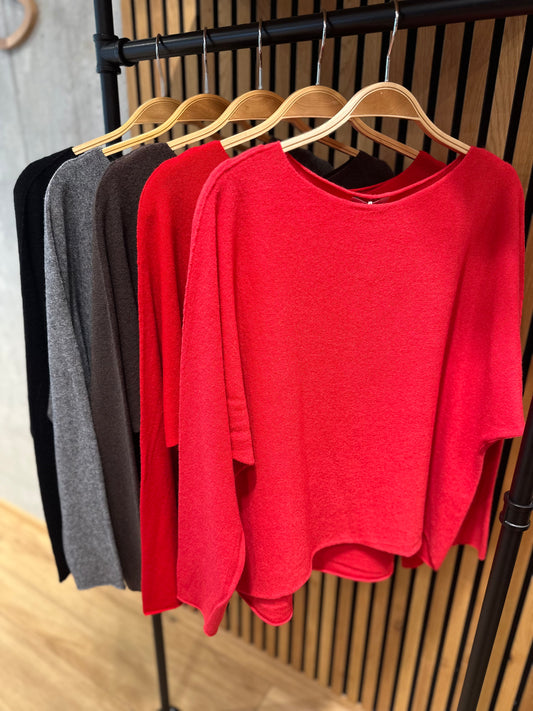 MG-Pulli "Malou kurz" - Versch. Farben