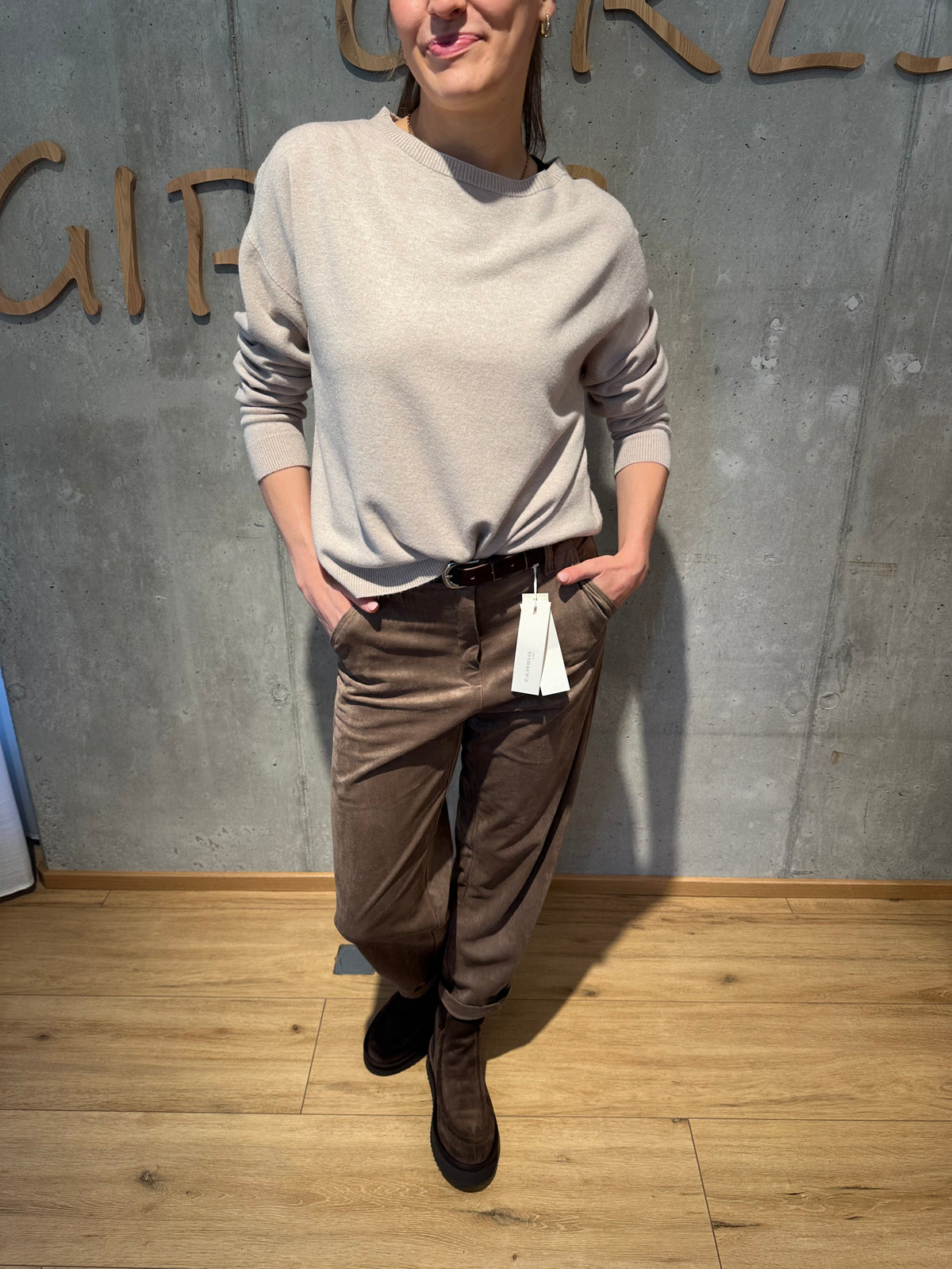 MG-Pulli "Mara Rundhals" - Versch. Farben