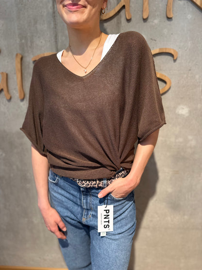 Pulli "Philine V-Neck 1/2arm" - Versch. Farben