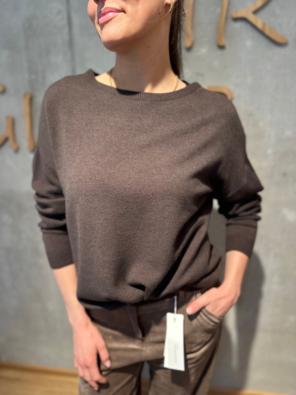 MG-Pulli "Mara Rundhals" - Versch. Farben