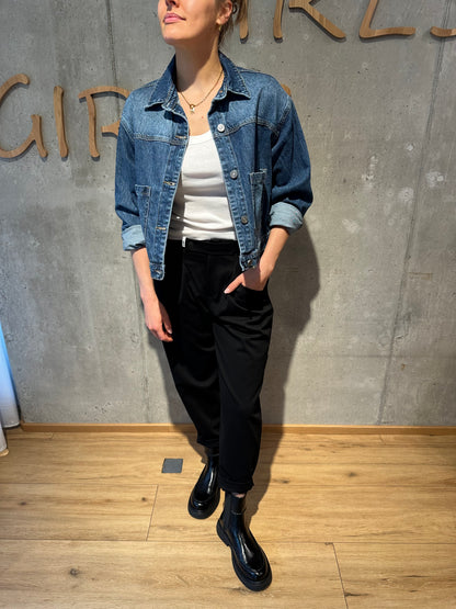 Jeanshemd "Jamie" Mittelblau