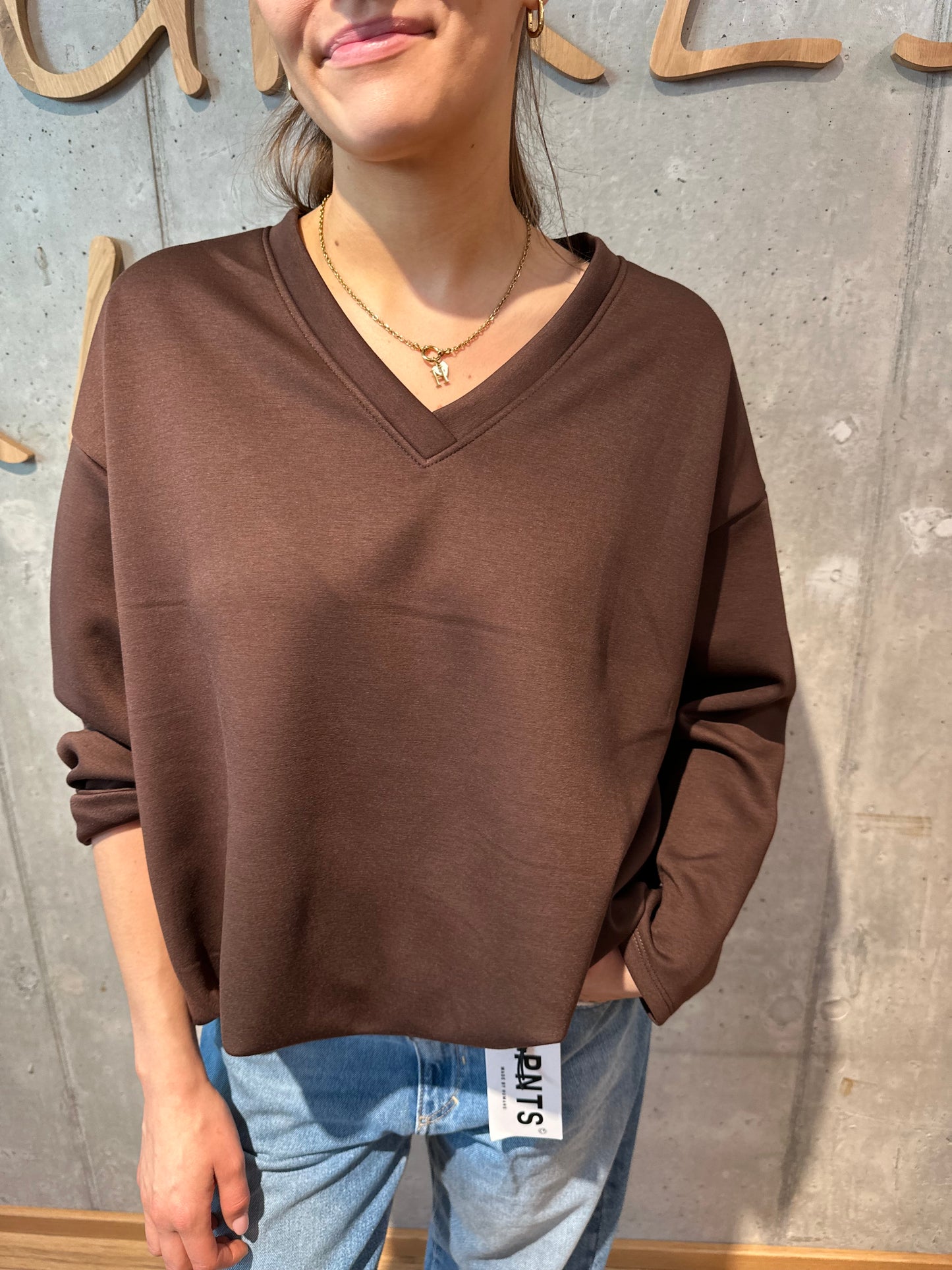 Shirt "Silia V-Neck" - Versch. Farben