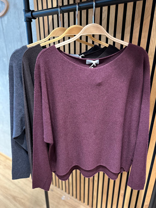 MG-Pulli "Malou kurz" - Versch. Farben