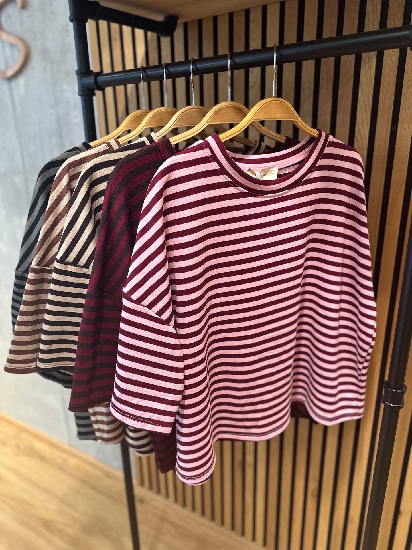 Shirt "Shania gestreift" - Versch. Farben