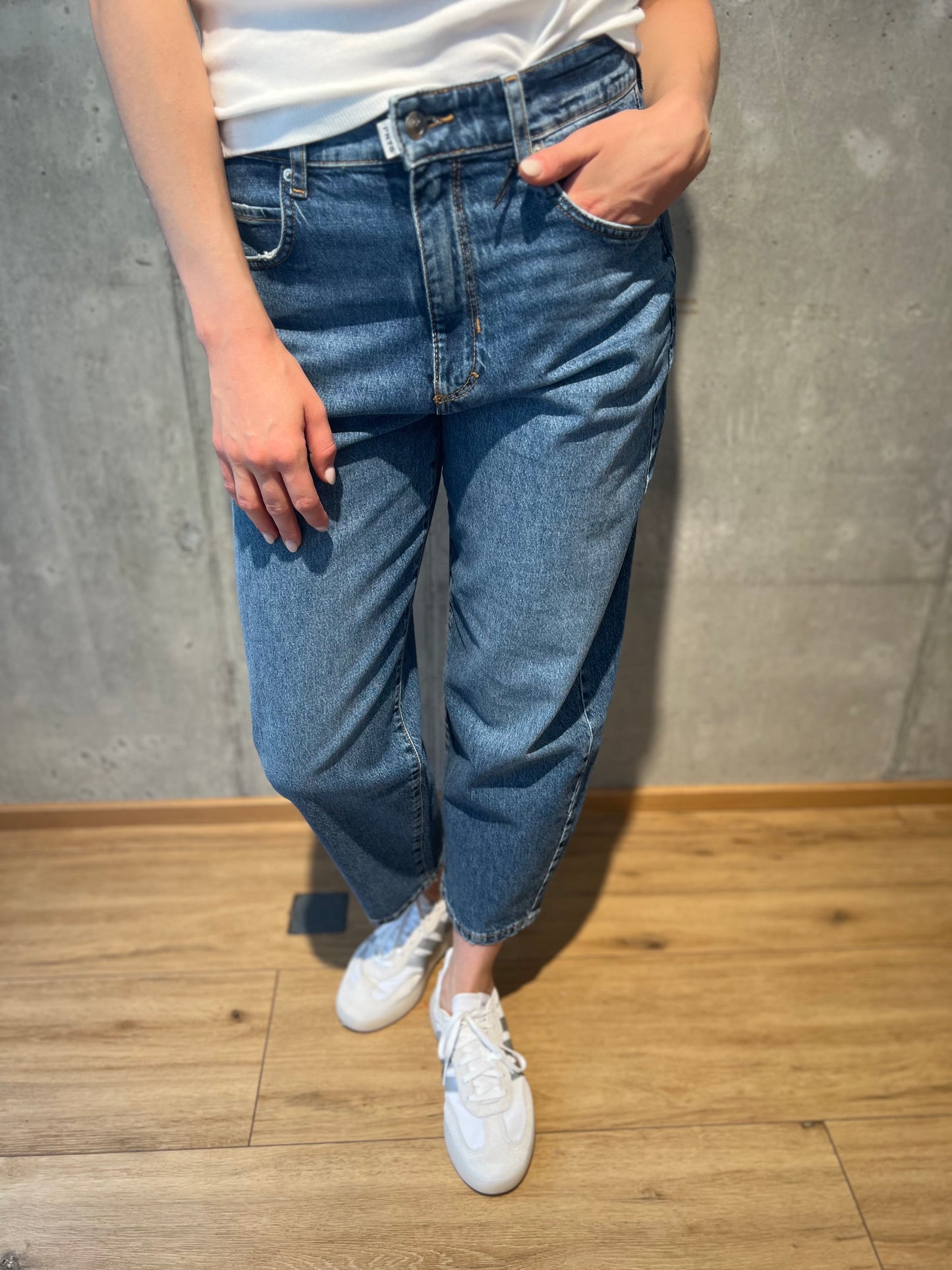 Jeans "05_THE O SHAPE 23" Mittelblau