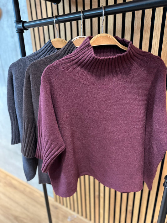 MG-Pulli "Madison 3/4arm weit" - Versch. Farben