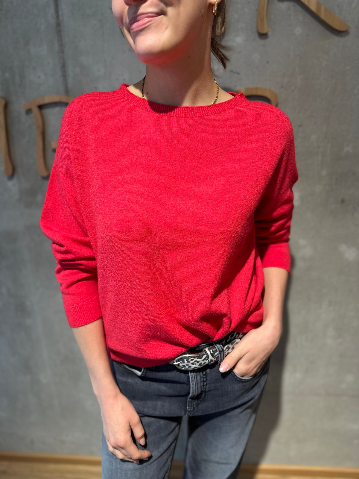 MG-Pulli "Mara Rundhals" - Versch. Farben