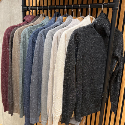 Glitzer-Rolli "Gabriella langarm" - Versch. Farben