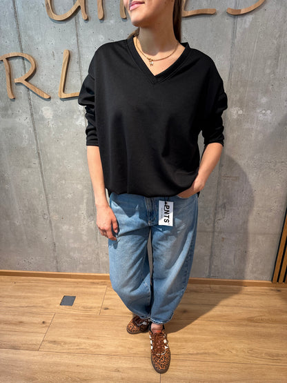 Shirt "Silia V-Neck" - Versch. Farben