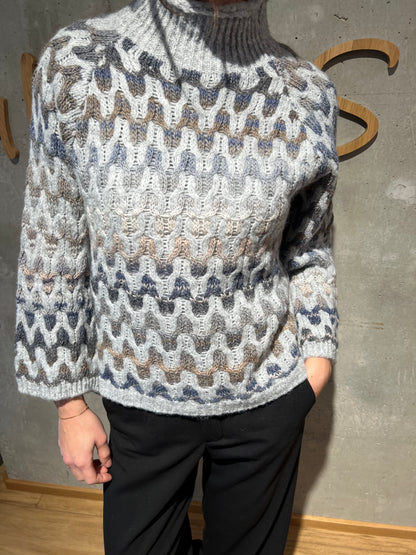 Pulli "Palma bunte Musterung" - Versch. Farben