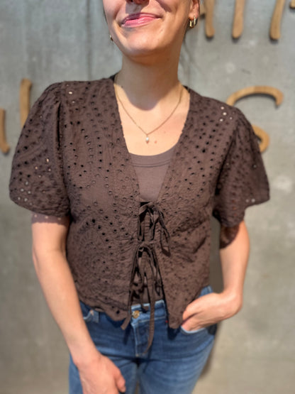 Loch-Bluse "Lory kurz" - Versch. Farben