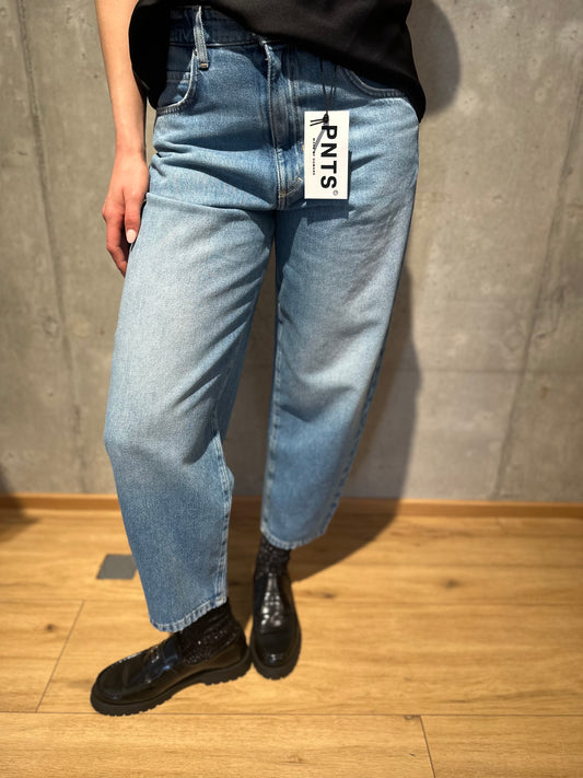 PNTS-Jeans "05_THE O SHAPE"Hellblau