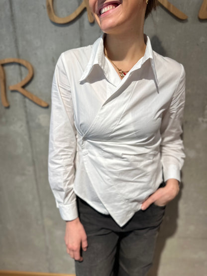 Wickelbluse "Wanda" - Versch. Farben