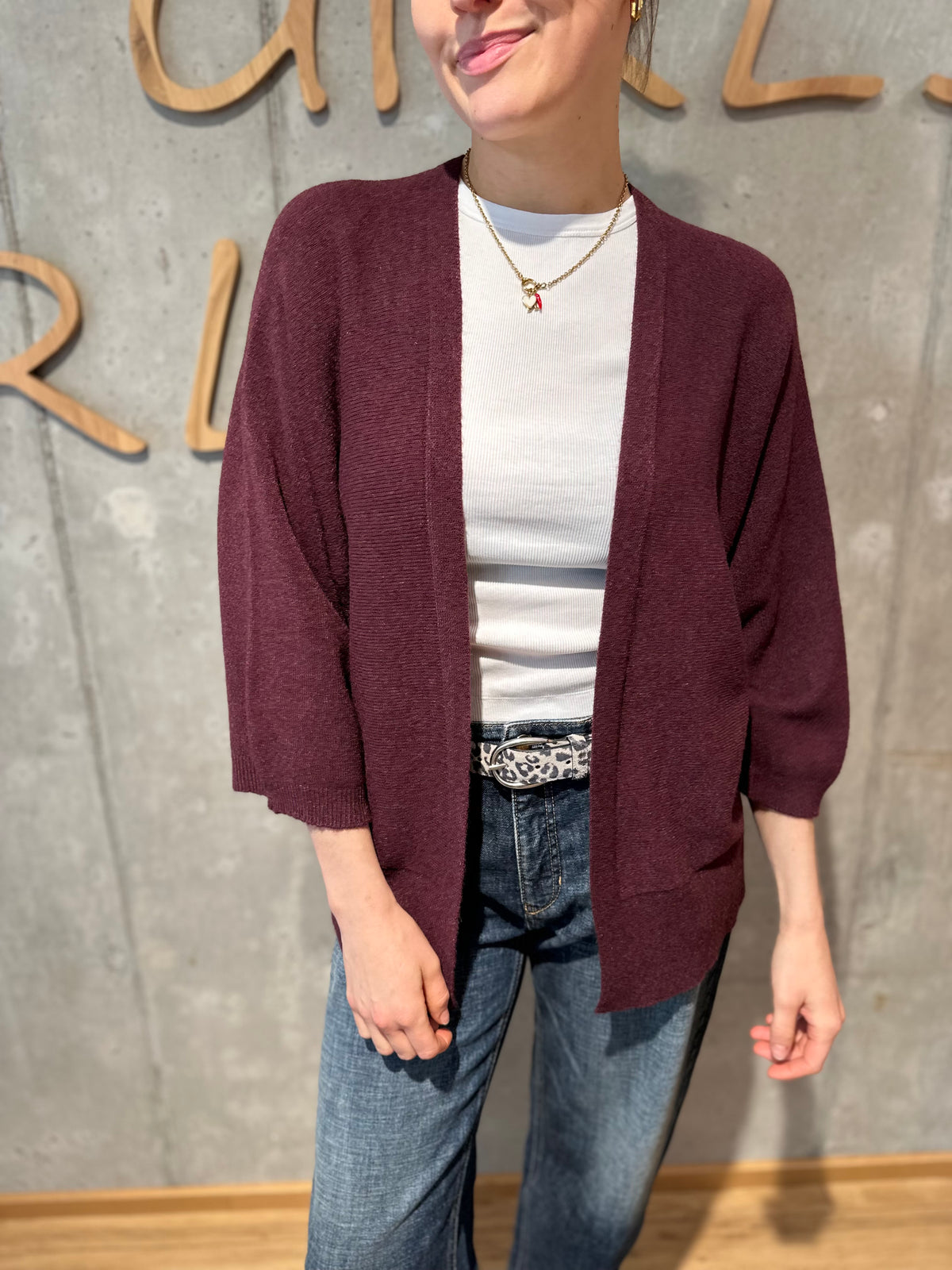 MG-Strickjacke "Maggi 7/8 arm" - Versch. Farben