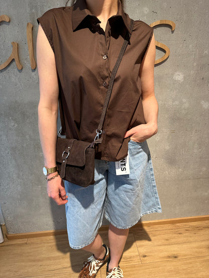 Bluse "Babette ärmellos" - Versch. Farben