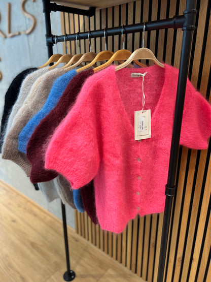 Strickjacke "Sophie halbarm" - Versch. Farben