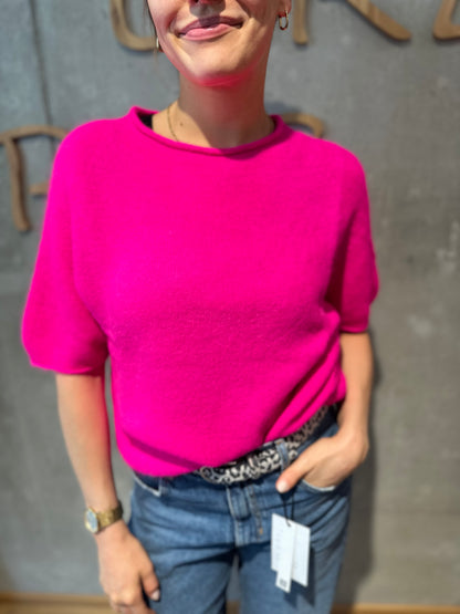 Pulli "Priscilla halbarm" - Versch. Farben