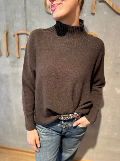 MG Pulli "Mabel Stehkragen" versch. Farben