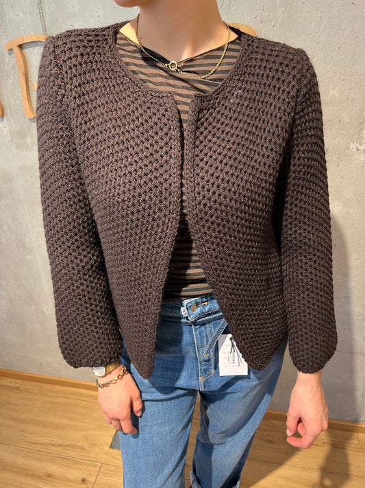 Strickjacke"Sunny"schoko